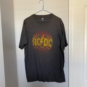 AC/DC graphic band t shirt graphic t, short sleeve